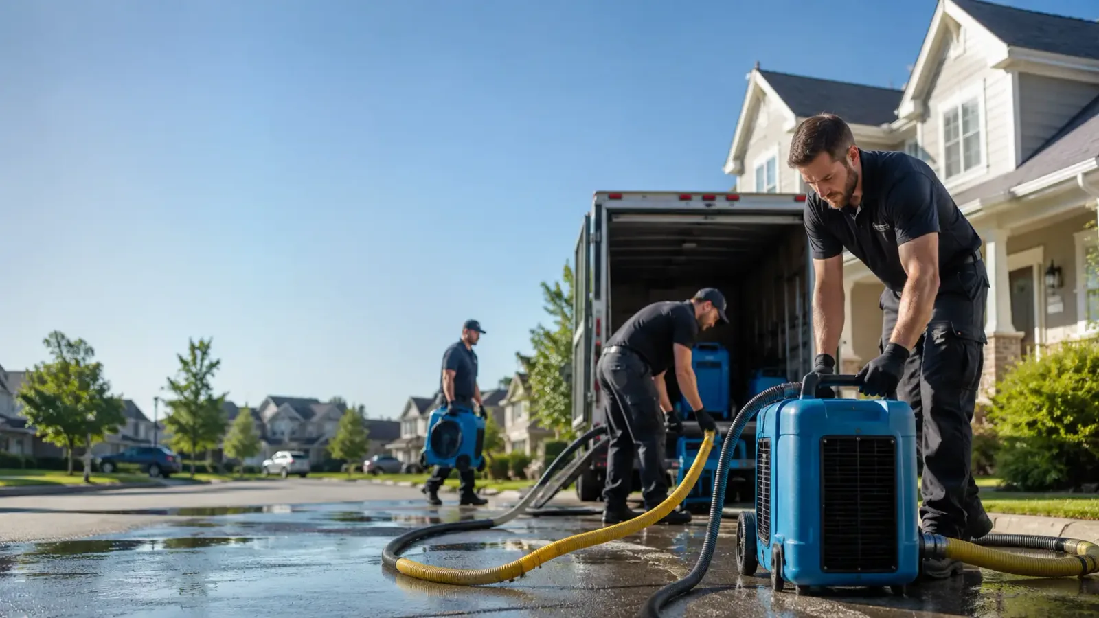 Water Damage Mitigation in Bensalem, PA
